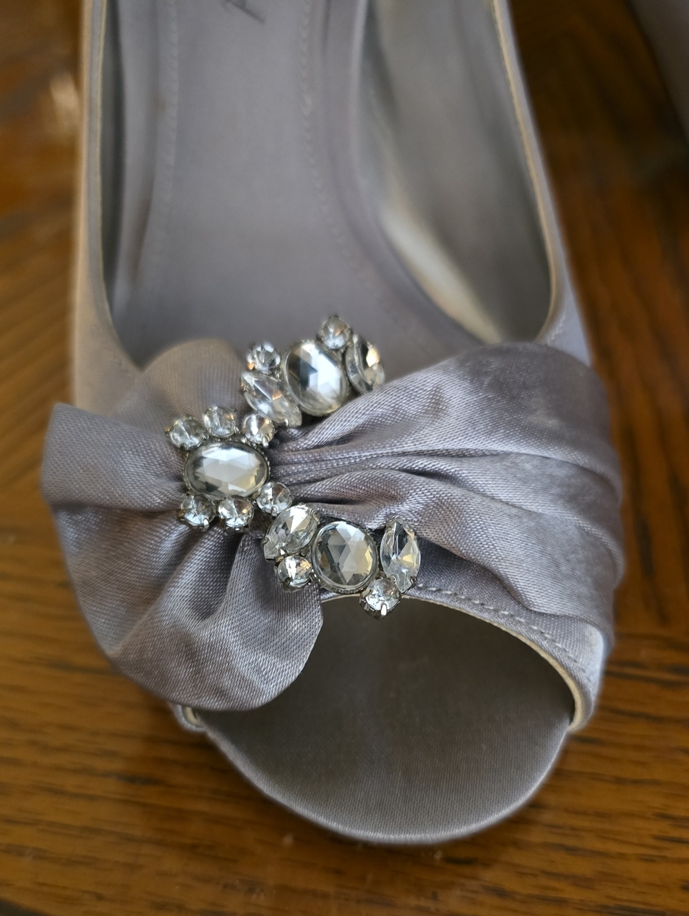 Lulu Townsend Slingback Opened-Toed Heels - Picture 4 of 9